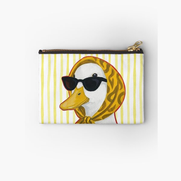 Item preview, Chic Duck with Sunglasses and Headscarf Painting designed and sold by Mindoraa.
