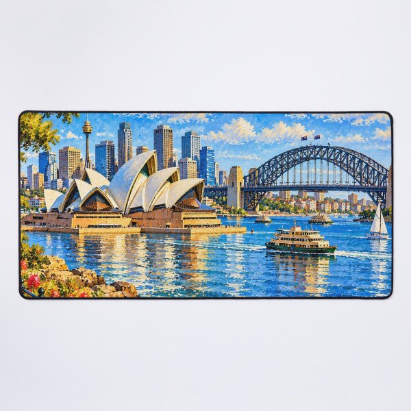 Item preview, Sydney Harbour – Icons of Australia designed and sold by OzyWear.
