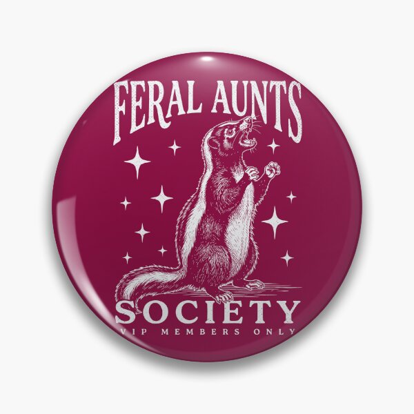 Item preview, Feral Aunts Society Striped Skunk Pregnancy Announcement   designed and sold by Y-Vibes.