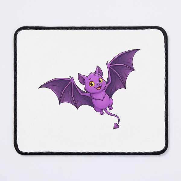 Item preview, Cute Purple Bat Creature - Funny Cartoon Art designed and sold by Pollock.