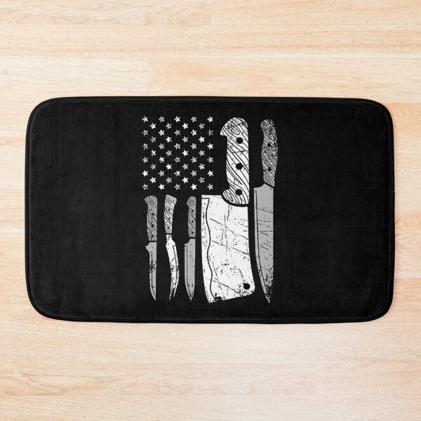 Item preview, American Flag Chef Knife Design for Culinary Enthusiasts and Patriotic Cooks designed and sold by thiefofblood0w0.