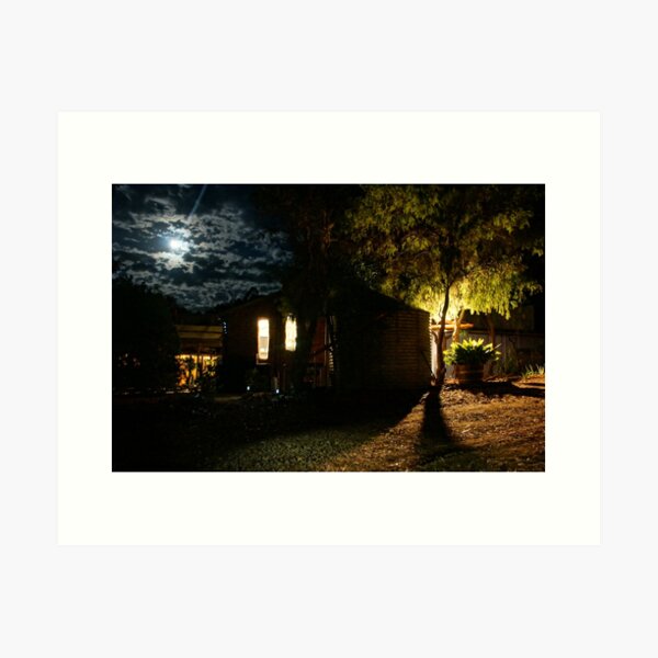Item preview, Moon light at Magpie Springs - Adelaide Hills Wine Region- Fleurieu Peninsula. South Australia designed and sold by MagpieSprings.