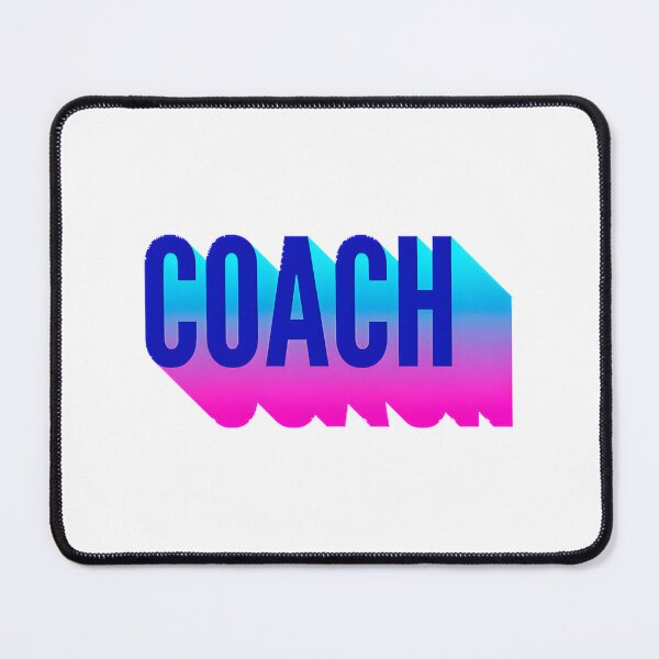 Item preview, Coach Design with Stylish Long Gradient Shadow Effect designed and sold by moharchi.
