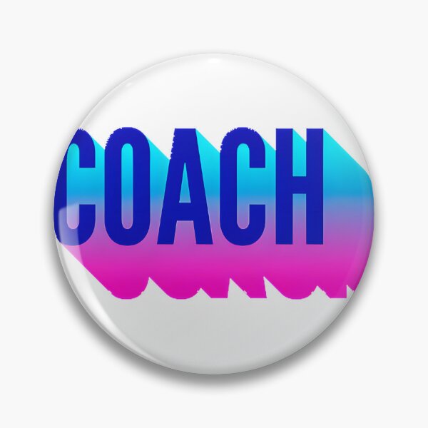 Item preview, Coach Design with Stylish Long Gradient Shadow Effect designed and sold by moharchi.