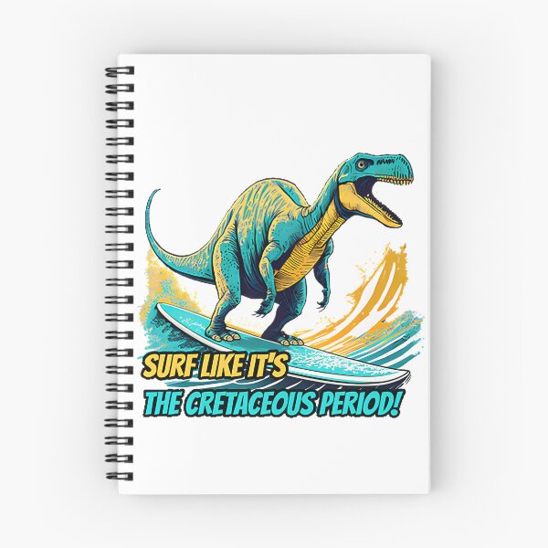 Item preview, Funny Dinosaur Surfing Design for Beach and Summer Lovers designed and sold by ItIsIsz.