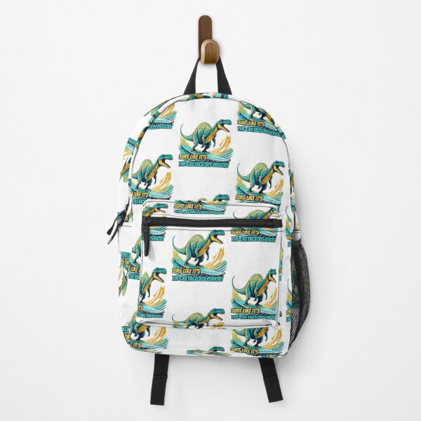 Item preview, Funny Dinosaur Surfing Design for Beach and Summer Lovers designed and sold by ItIsIsz.