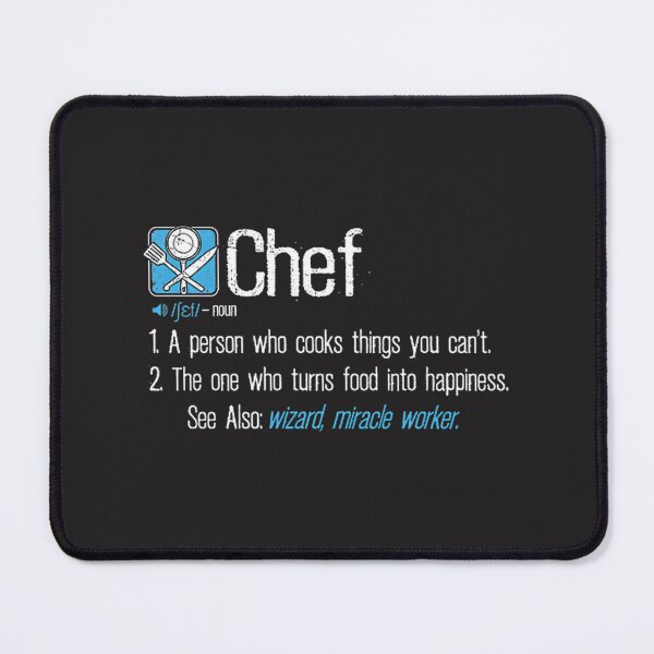 Item preview, Funny Chef Definition Culinary Cooking Humor Kitchen Gift Design designed and sold by thiefofblood0w0.