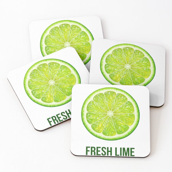 Aperçu de l'œuvre Fresh Lime Citrus Slice - Modern Green Fruit Graphic créée et vendue par Pollock.