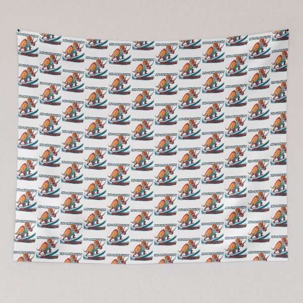Item preview, Funny Dinosaur Surfing Design for Beach and Summer Lovers designed and sold by ItIsIsz.