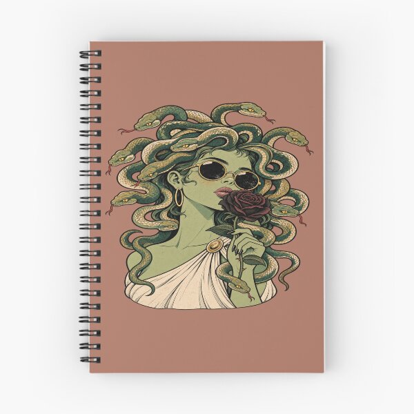Item preview, Rose Medusa for Greek Mythology Fans designed and sold by POD DYNASTY | Original Print On Demand T-Shirt Graphics.