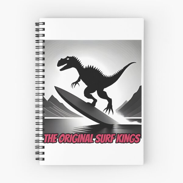 Item preview, Funny Dinosaur Surfing Design for Beach and Surf Lovers designed and sold by ItIsIsz.