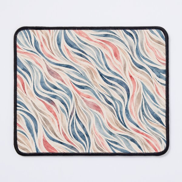 Item preview, Pastel Blue & Blush Zebra – Soft Watercolor Animal Pattern designed and sold by HO•Designs.