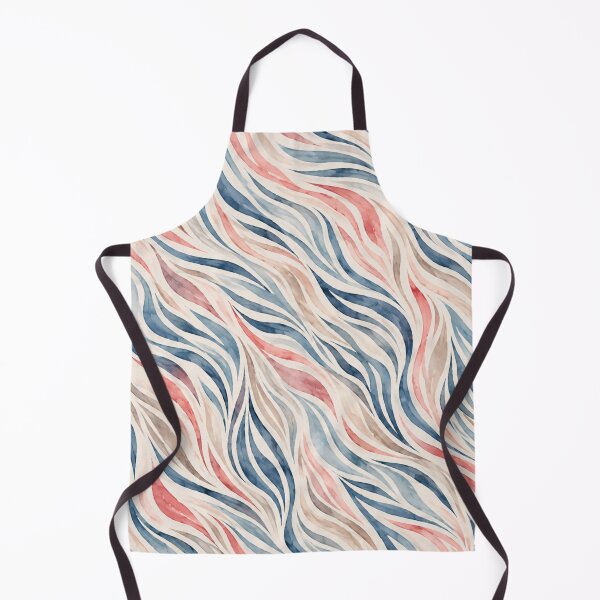 Artikelvorschau, Pastel Blue & Blush Zebra – Soft Watercolor Animal Pattern entworfen und verkauft von HO•Designs.