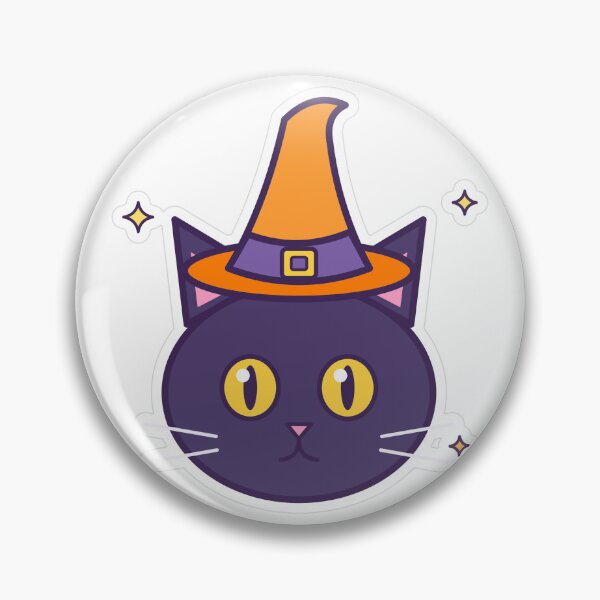 Item preview, Witch Cat designed and sold by Arcade&Pixel.
