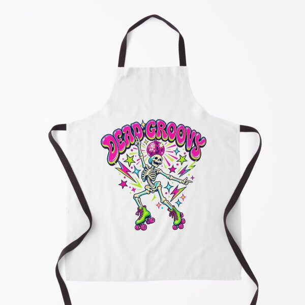 Item preview, Dead Groovy Roller Skating Skeleton Halloween designed and sold by sasaPRO.