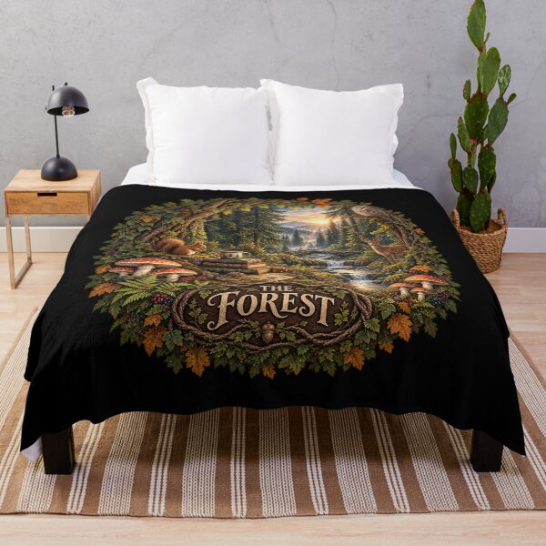 Item preview, The Forest – Enchanted Woodland Nature Design designed and sold by Scarlett-Goods.