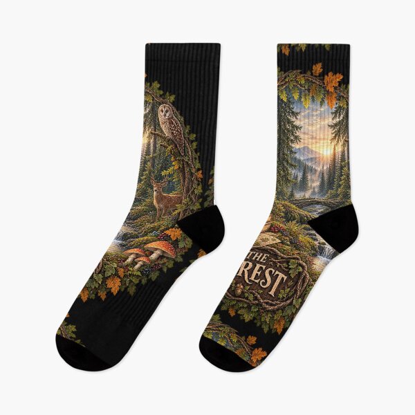 Item preview,  The Forest – Enchanted Woodland Nature Design designed and sold by Scarlett-Goods.