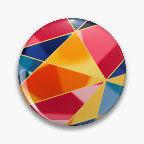 Item preview, Colourful Geometric Triangles designed and sold by Andrew  Hitchen.