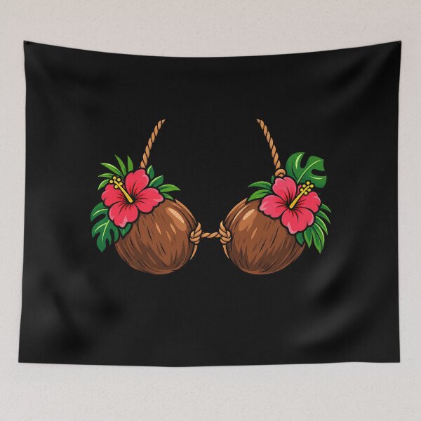 Item preview, Coconut Bra Hawaiian designed and sold by RICENO.