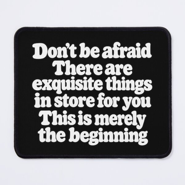 Item preview, Fearless Beginnings designed and sold by Quote Gallery.