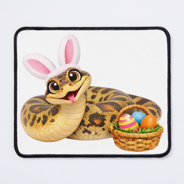 Item preview, Cheerful Bolivian Anaconda Easter designed and sold by Sillytoe.