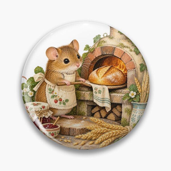 Item preview, Little Mouse Bakery – Cosy Cottagecore Storybook Illustration designed and sold by Little Storybook Studio.