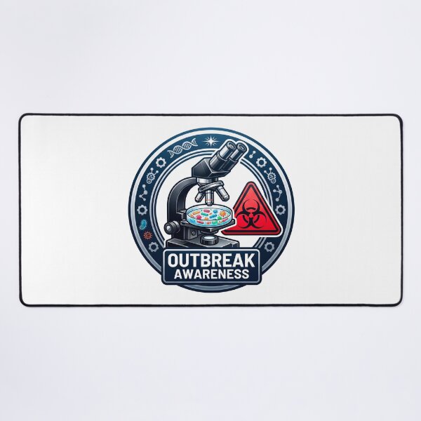 Item preview, Microscope Science Lab - Outbreak Awareness Art designed and sold by Pollock.