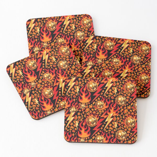 Item preview, Disco Inferno — Retro Disco Party Pattern | Hashola Designs designed and sold by Hashola Designs.