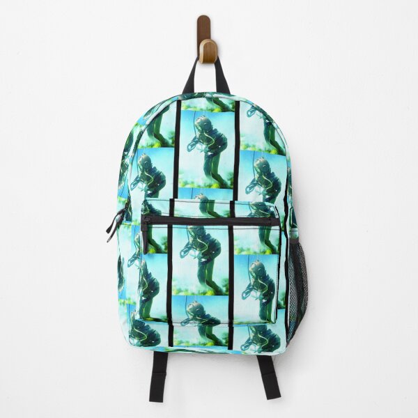 Item preview, Waterscapes Deep Sea Diver Artistic Underwater Exploration Design designed and sold by KratosAurion400.