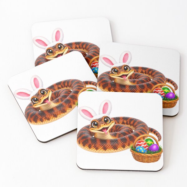Item preview, Colourful Calabar Python Easter designed and sold by Sillytoe.