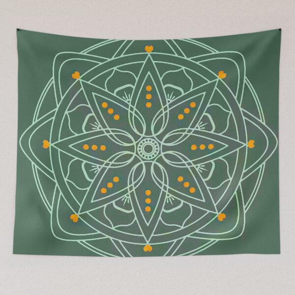 Artikelvorschau, Lotus Mandala entworfen und verkauft von ViaARTfactory.