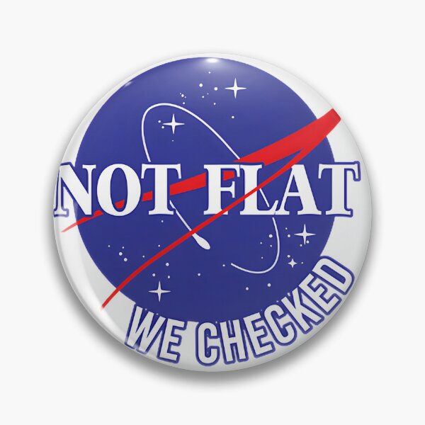 Item preview, NASA Inspired Space Design - Flat Earth Myth Debunked with Science designed and sold by beefpants.
