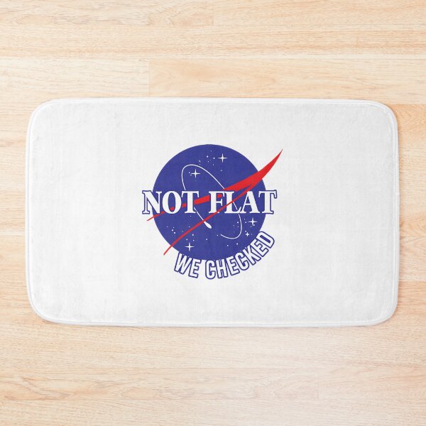 Item preview, NASA Inspired Space Design - Flat Earth Myth Debunked with Science designed and sold by beefpants.