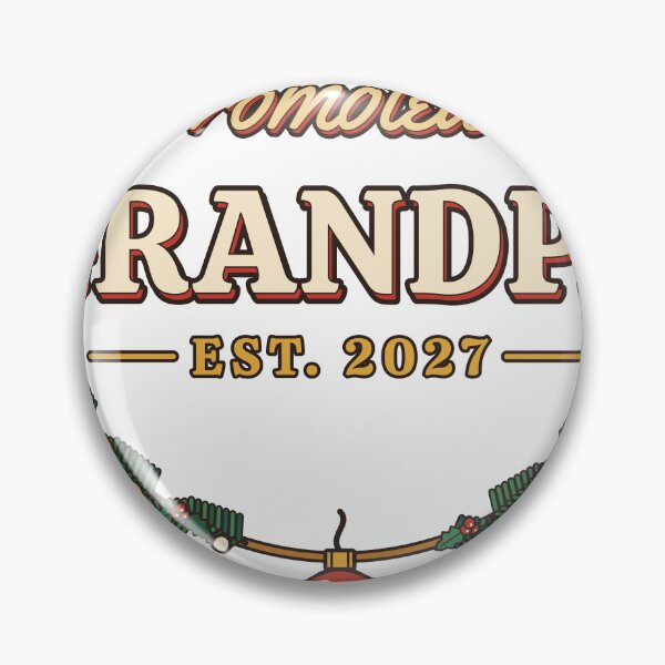 Item preview, Promoted to Grandpa Est 2027 Christmas Reveal designed and sold by LesGTs.