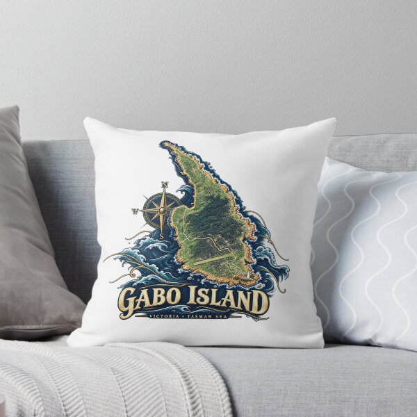 Item preview, Gabo Island Nautical Map Emblem designed and sold by Colin Dixon.