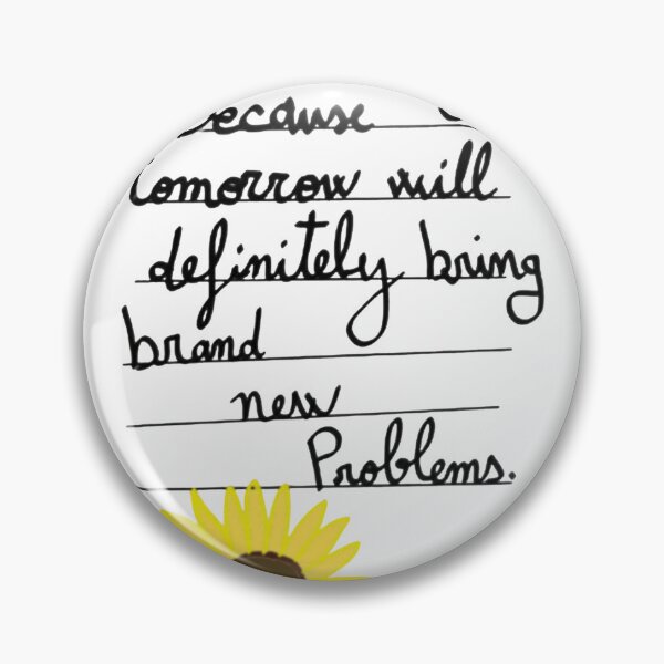 Item preview, Smile Today Brand New Problems Funny Sarcastic Sunflower designed and sold by Qeotesfromheart.
