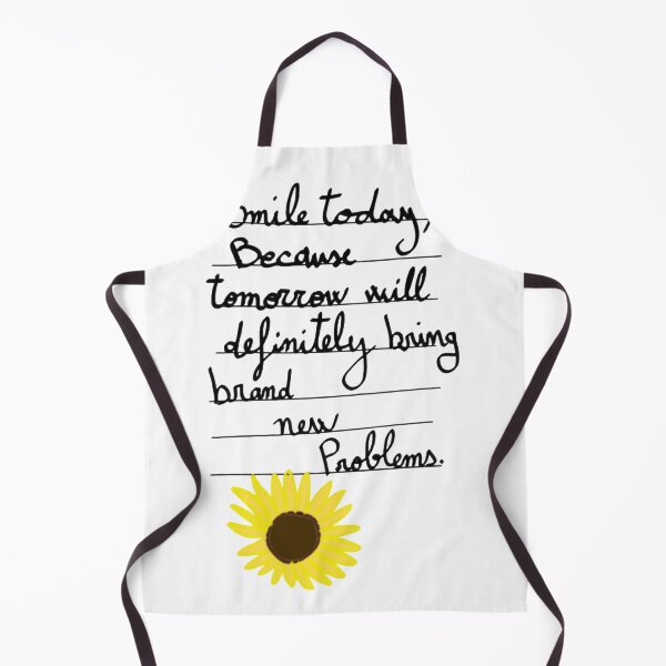 Item preview, Smile Today Brand New Problems Funny Sarcastic Sunflower designed and sold by Qeotesfromheart.