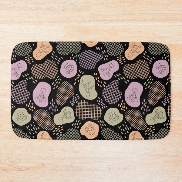 Item preview, patrón abstracto multicolor de cactus designed and sold by cutecrazytshirt.