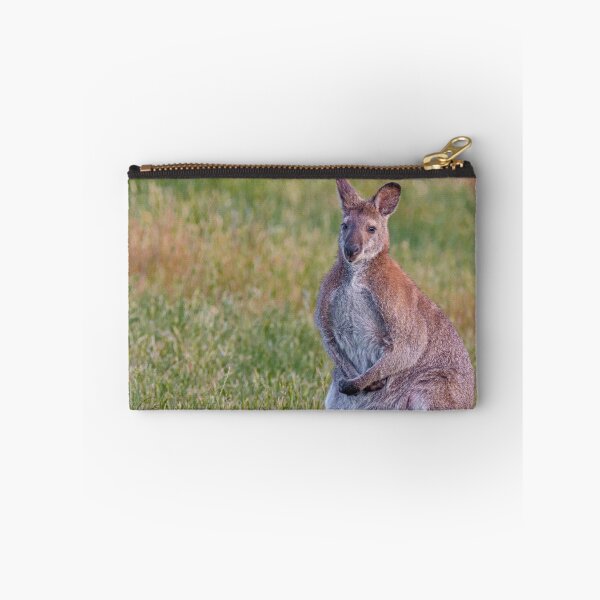 Item preview, Wallaby Standing Alert in a Grassy Field designed and sold by Twisted Light Images.