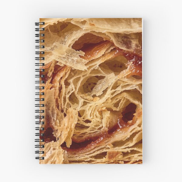 Item preview, Torn Croissant Layers Catching Apple Butter designed and sold by ASSEMBLE WONDER.