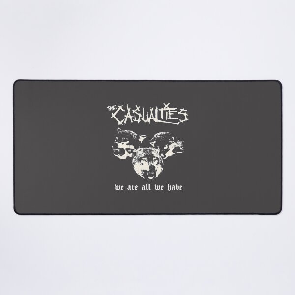 Item preview, The Casualties Punk Rock Band Inspired Graphic Design designed and sold by halilkineyn.