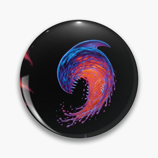 Item preview, Psychedelic Cosmic Vortex Monster Fantasy Art designed and sold by Lunat1kk.