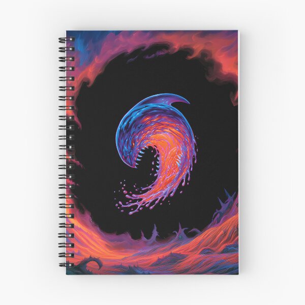 Item preview, Psychedelic Cosmic Vortex Monster Fantasy Art designed and sold by Lunat1kk.