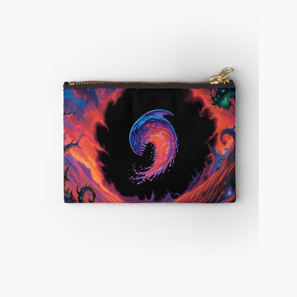 Item preview, Psychedelic Cosmic Vortex Monster Fantasy Art designed and sold by Lunat1kk.
