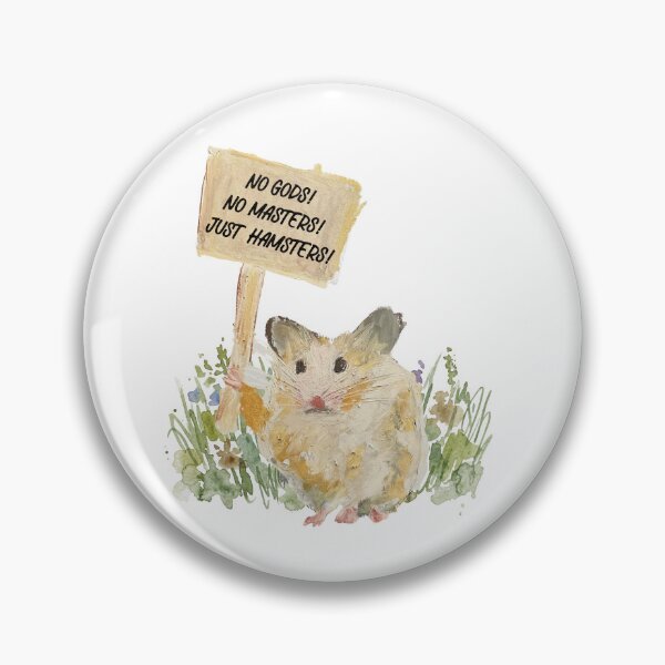 Item preview, no gods no masters just hamsters designed and sold by trewimas.