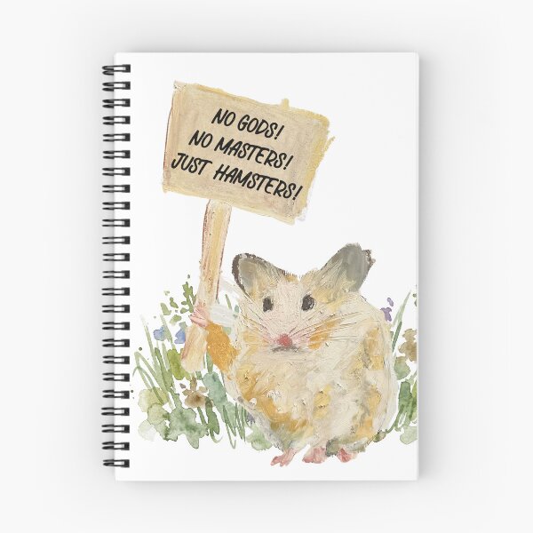 Item preview, no gods no masters just hamsters designed and sold by trewimas.