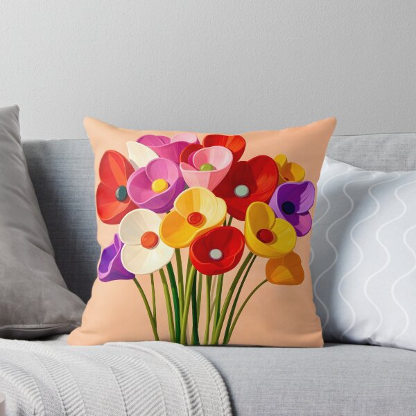 Item preview, Vibrant Floral Bouquet  designed and sold by Vicky Brago-Mitchell®.