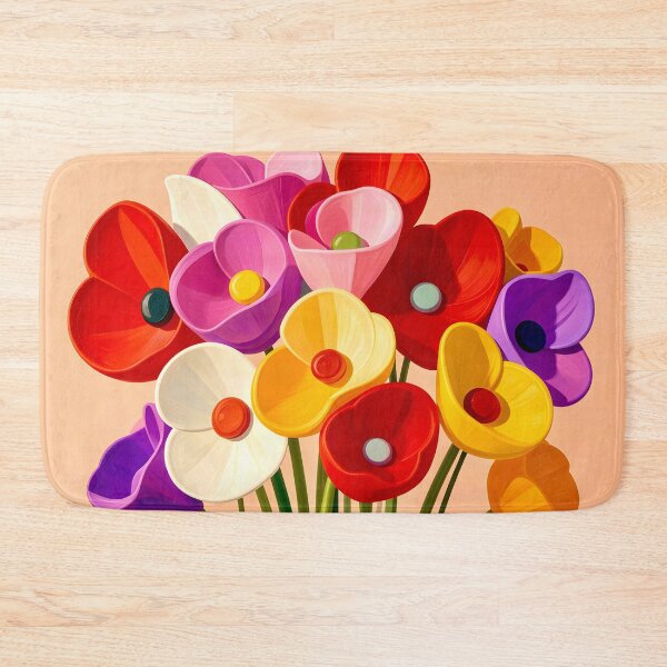 Item preview, Vibrant Floral Bouquet  designed and sold by Vicky Brago-Mitchell®.