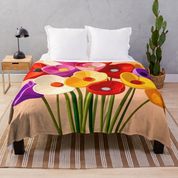 Item preview, Vibrant Floral Bouquet designed and sold by Vicky Brago-Mitchell®.