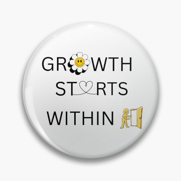 Item preview, GROWTH STARTS WITHIN designed and sold by SunMoonPeace.